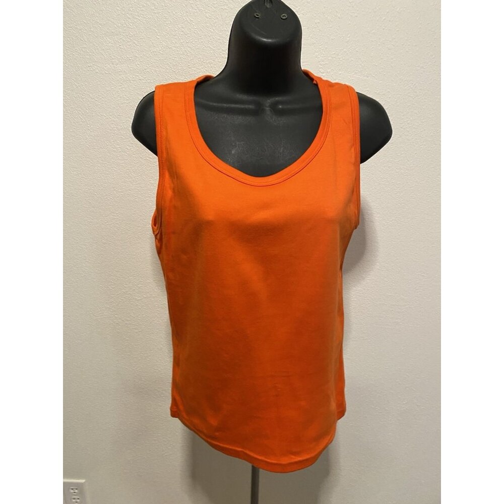 Sports Gallery Jrs./Womens Size XL Tank Top Orange Chest 34”